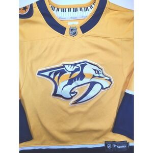 Fanatics Nashville Predators PK Subban 76 Hockey Jersey Mens Medium Yellow NHL